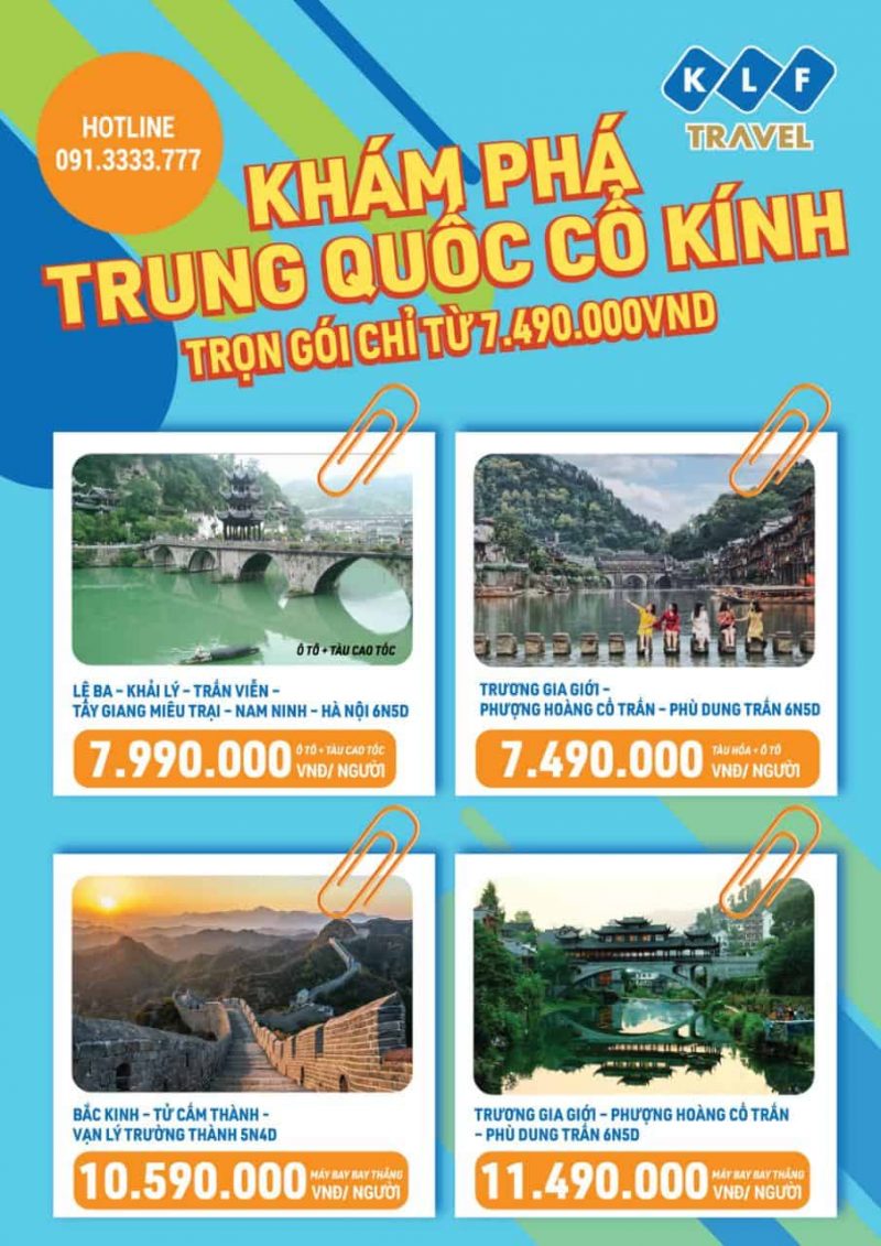 Khám phá Trung Quốc cổ kính với tour trọn gói chỉ từ 7.490K